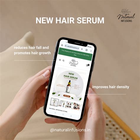 Best Hair Serum with 3% Redensyl & 2% Anagain | Natural Infusions