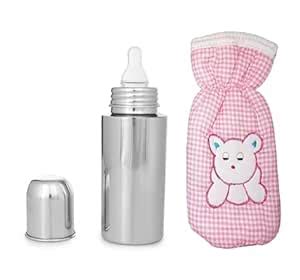 Buy UNIECROUNE KIDS - Stainless Steel Feeding Baby Bottle with Bottle ...