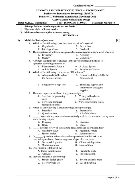 Image result for Question Paper Format