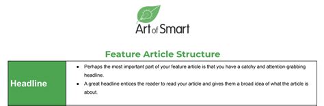 Image result for Sample of Feature Article