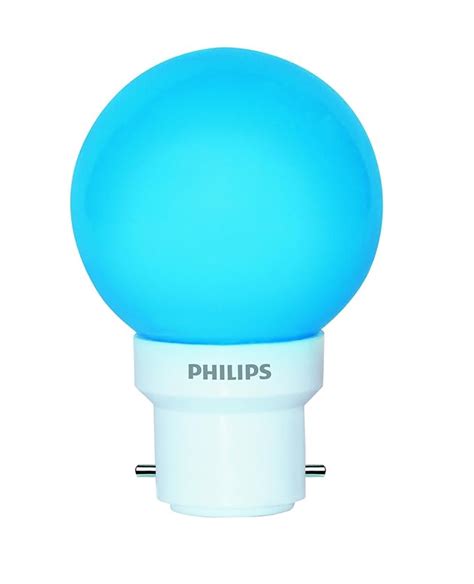 Buy PHILIPS 0.5W B22 LED Blue LED Bulb (Deco Mini) Online at Low Prices ...