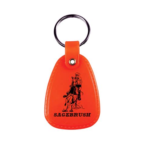 Sagebrush | Saddle Keyring | Flame