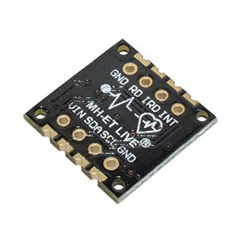 Generic MAX30100 Heart Rate Sensor Pulse Blood Oxygen Sensor Module ...