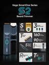 VEGA SmartOne Series S2, VHTH-31 Fully Waterproof Trimmer 160 min ...