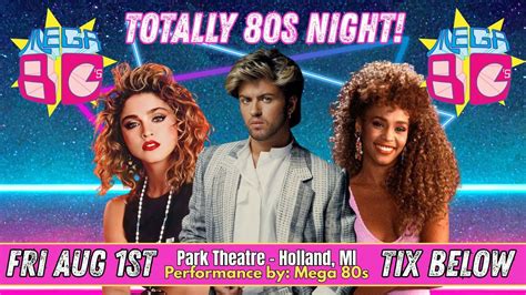 MEGA 80s @ Park Theatre, Park Theatre, Holland, 1 August 2025 | AllEvents