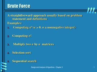 Brute Force Algorithm Examples 的图像结果