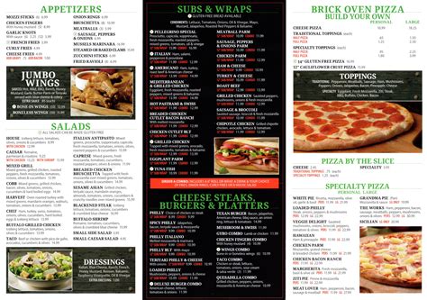 Whereisthemenu.net | Pellegrino & Son's - Middletown, NY 10940