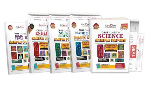 (For July'25 Compt. Exams) Educart CBSE Class 10 Sample Papers Bundle ...