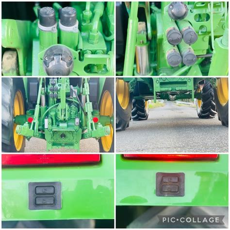 ジョンディア 6100D 75馬力 1682h フロントローダー付 アタッチメント無 本体のみ 外部油圧 外部電源有 四駆 パワステ(その他 ...