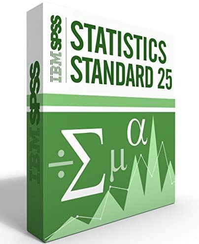Buy IBM SPSS Statistics Grad Pack Standard V25.0 12 Month License for 2 ...