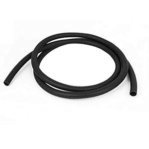 ELECTROPRIME 16mm OD Black Plastic Flexible Corrugated Bellow Cable ...