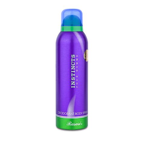 Buy RASASI Instincts Pour Homme Deodorant - 200ml | Deodorant Body ...