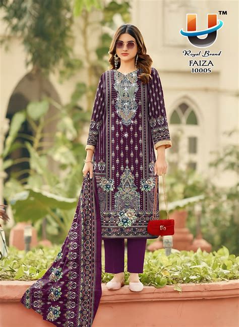 Royal Faiza Vol 10 Cotton Printed Dress Material Collection