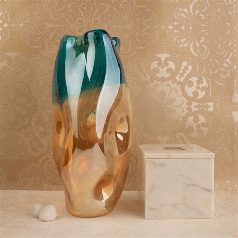 Buy Ombre Handblown Glass Decorative Vase - Big | Dekor Company