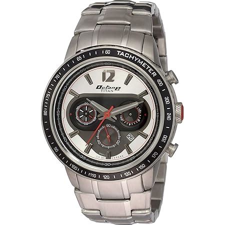 Titan Octane Signature Analog White Dial Men's Watch-1765KM01 ...
