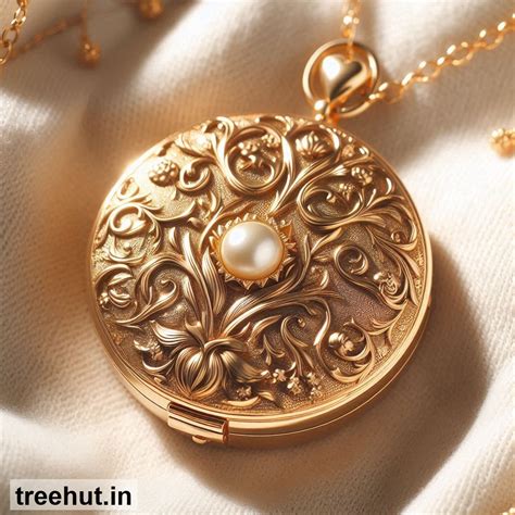Locket Necklace, Gold Necklace Design Ideas, Gold Jewelry Design Ideas