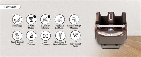 ARG AROGYA Electric Leg&Thigh Massager/Foot&Calf Massager,(Model 360 ...