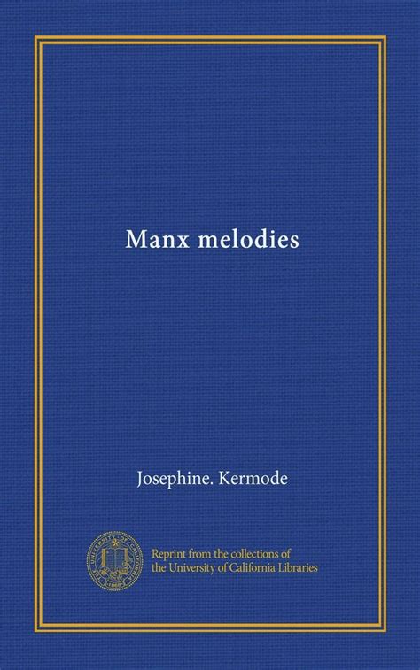 Manx melodies : Amazon.in: Books
