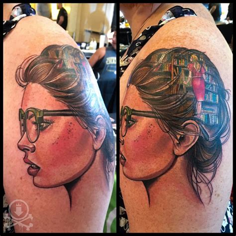 librarian tattoo ideas