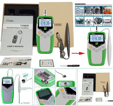 Buy Digital Tesla Meter Permanent Magnet Gauss meter Gaussmeter ...