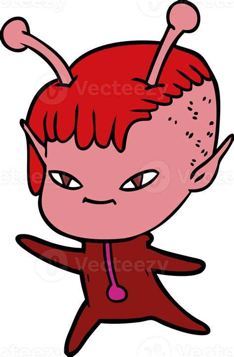 Alien Girl Drawing 的图像结果