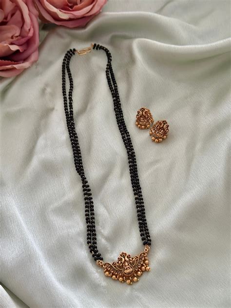 Keerthana Mangalsutra with Studs – Ohbyozy