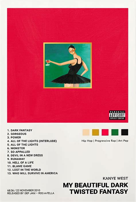 My Beautiful Dark Twisted Fantasy Cover Art