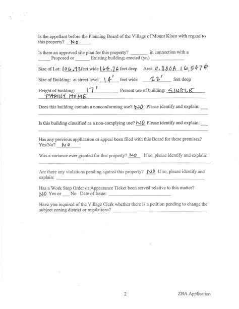 Image result for Building Permit Example