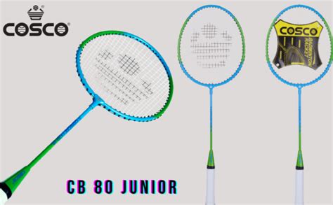 Cosco CB 80 Junior Aluminum Badminton Racquet : Amazon.in: Sports ...