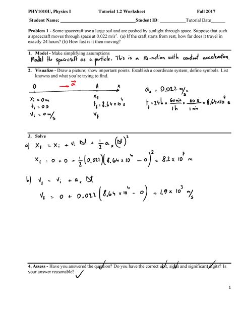 Image result for Physics 1 Tutorial