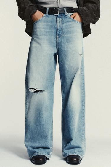 Women's Baggy Jeans | ZARA India