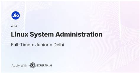 Linux System Administration Job | Delhi | Junior