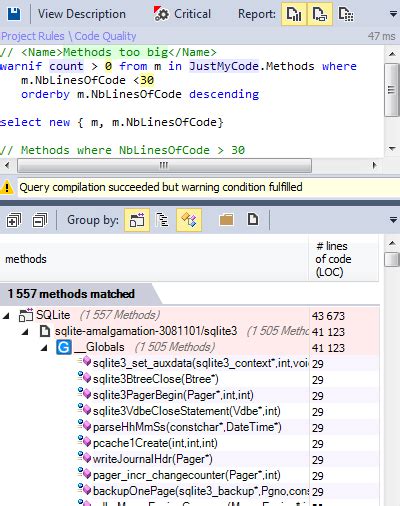SQLite Code 的图像结果
