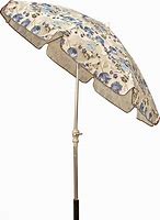 Image result for Beige and Blue Patio Umbrella