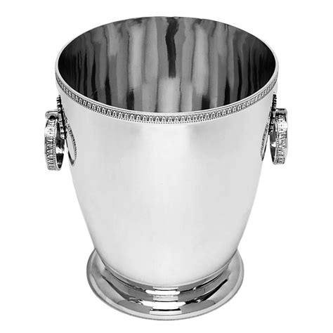 Vintage Italian Solid Silver Wine Cooler Champagne Ice Bucket c. 1960 ...
