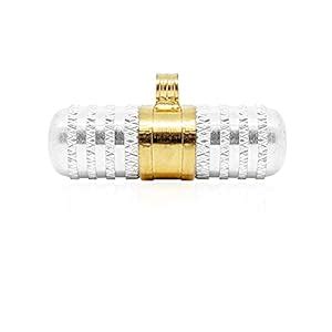 Buy Comet Busters Silver And Gold Plated Openable Locket, Evil ...