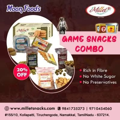 Buy Best Healthy Millet Snacks Online Store in India