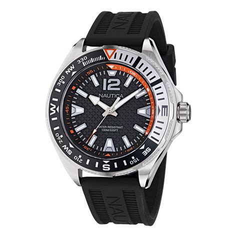 Nautica Clearwater Beach Stainless steel Round Dial Quartz Analog Men ...
