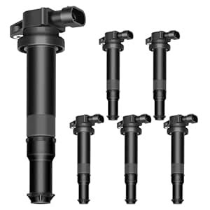 SCITOO ignition coil coils 6 pcs,for Kia Optima 2.7L 2006-2007,for ...