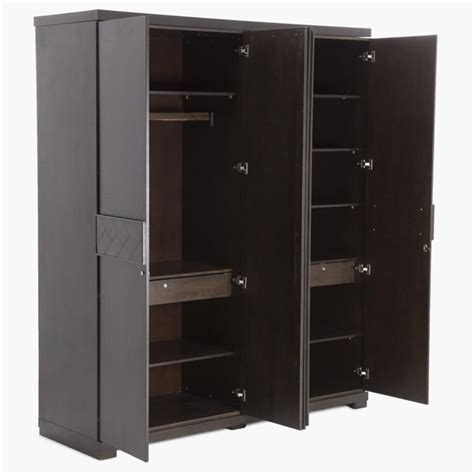 Buy Petals Four-Door Hinged Wardrobe from Home Centre at just INR 120000.0
