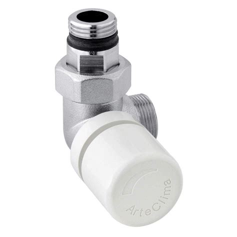 Kit Valvola E Detentore Termostatizzabile Per Termoarredo - Ottone Antracite, Con Raccordi 16x2 Mm