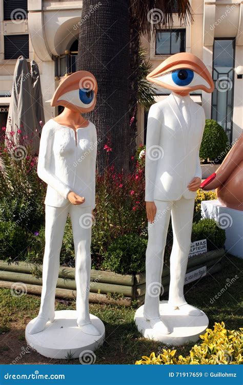 Richard MAs Sculptor in Cannes Editorial Stock Image - Image of france ...