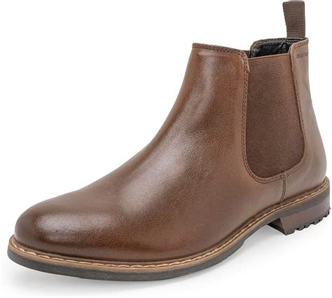Red Tape Genuine Leather Chelsea Boots for Men | Soft Cushioned Insole ...