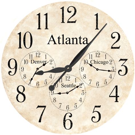 Image result for Multiple Time Zone Clocks