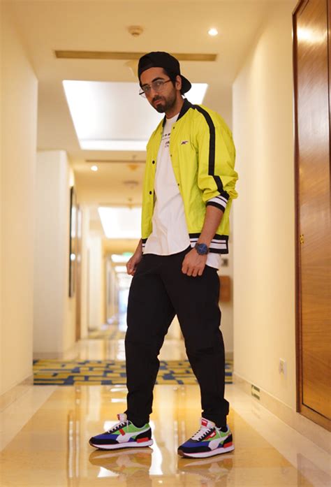 Ayushmann Khurrana Chandigarh Concert Outfit With Colourful Sneakers