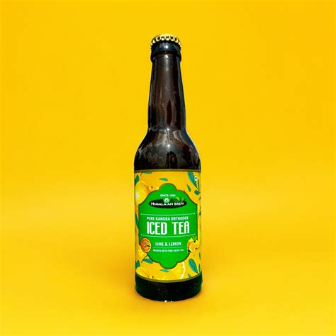 Lime & Lemon Ice Tea with Pure Mountain Honey 100% Natural (Pack of 6 ...