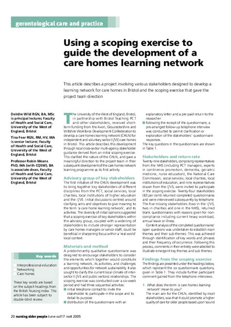 Image result for Scoping Exercise