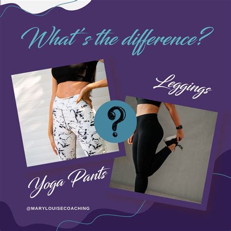 Mary Louise Rose on LinkedIn: Yoga Pants vs. Leggings...what's the ...