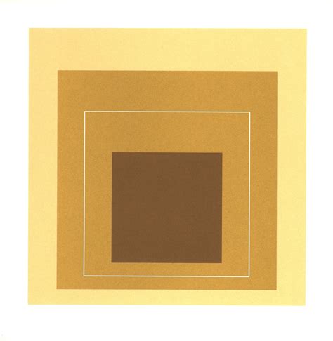 (after) Josef Albers - Josef Albers White Line Squares (set of 6) For ...