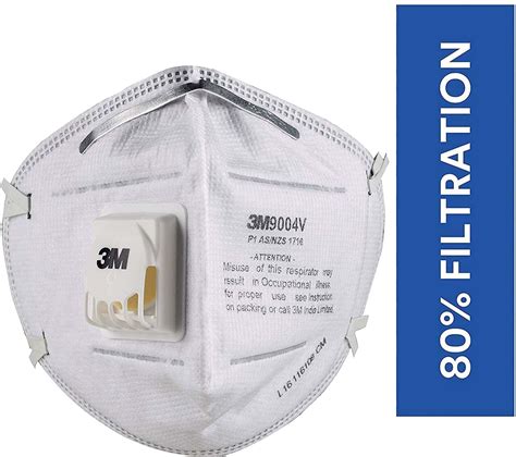 Buy 3M P1 9004V PARTICULATE RESPIRATOR (WHITE) MASKS - 25 UNITS Online ...